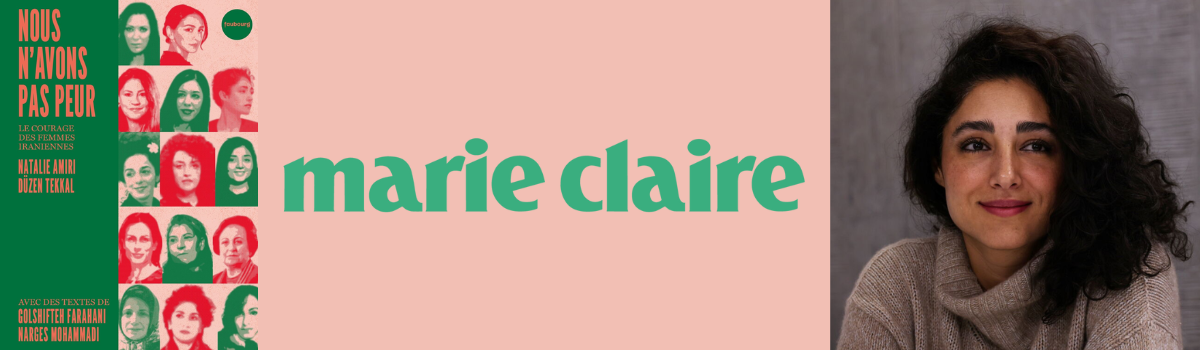 Golshifteh Farahani dans ’Marie Claire’